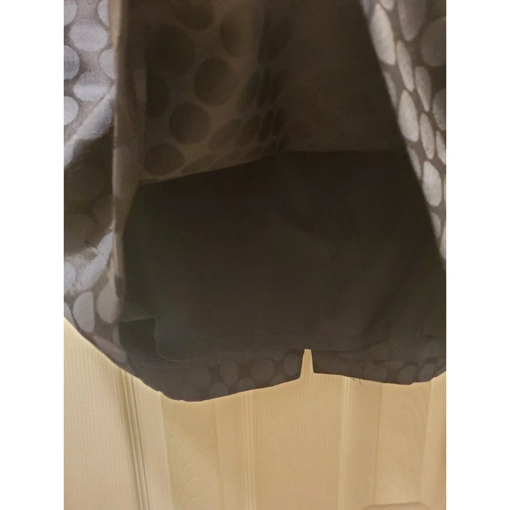 Banana Republic pencil skirt sz 4 Blue dot print work office career lined pocket